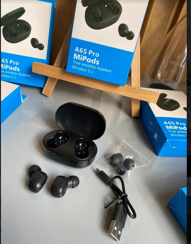 AirPods A6S Bluetooth V5.0 | Resistencia y Estilo Deportivo