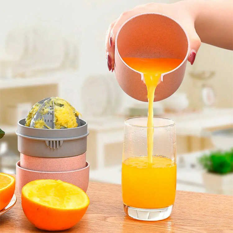 Exprimidor de Naranjas y Frutas - Diseño Práctico y Antiderrame