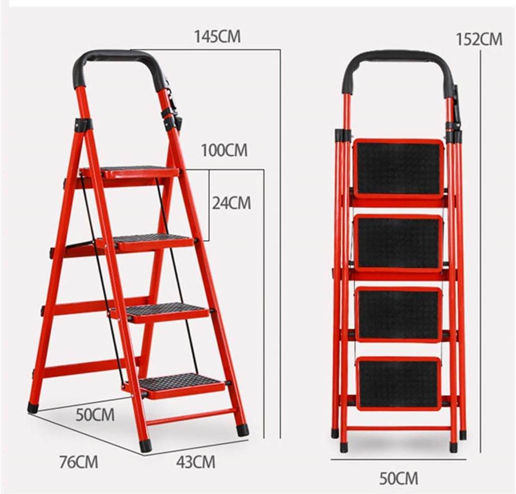 Escalera plegable de 4 niveles - INOTEK s.a.s