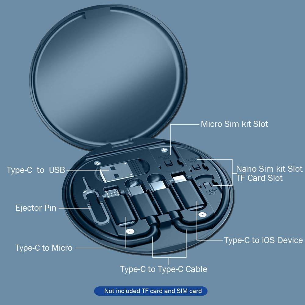 Kit Viajero Multifuncional de Cables de Datos - INOTEK s.a.s