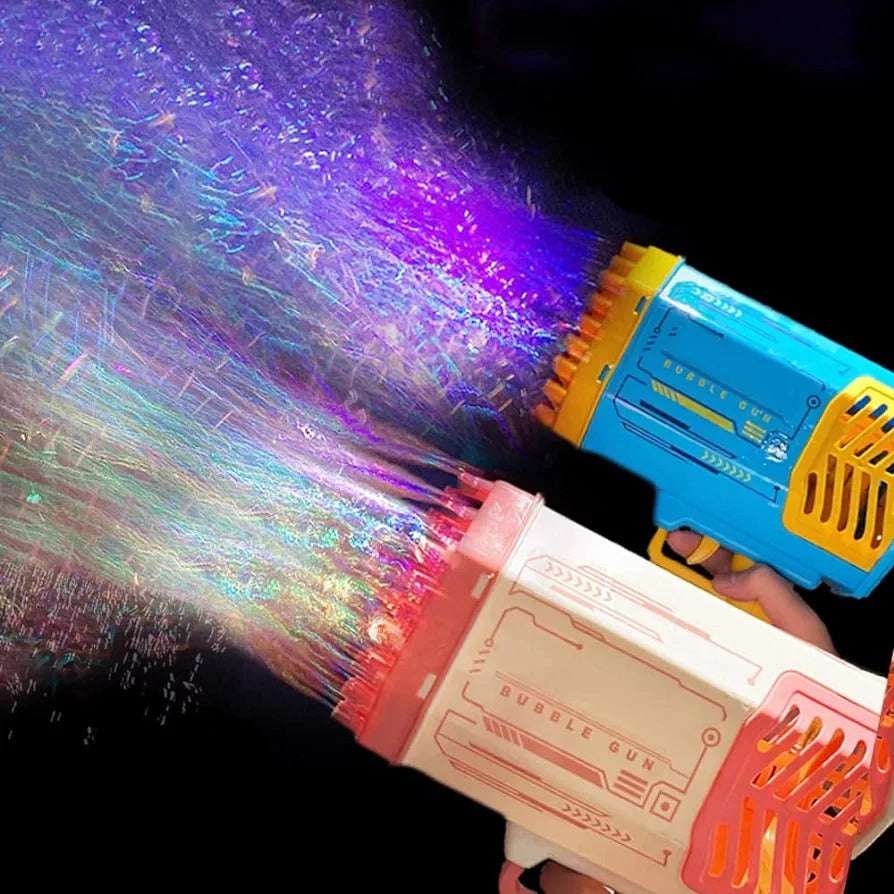 Pistola de burbujas