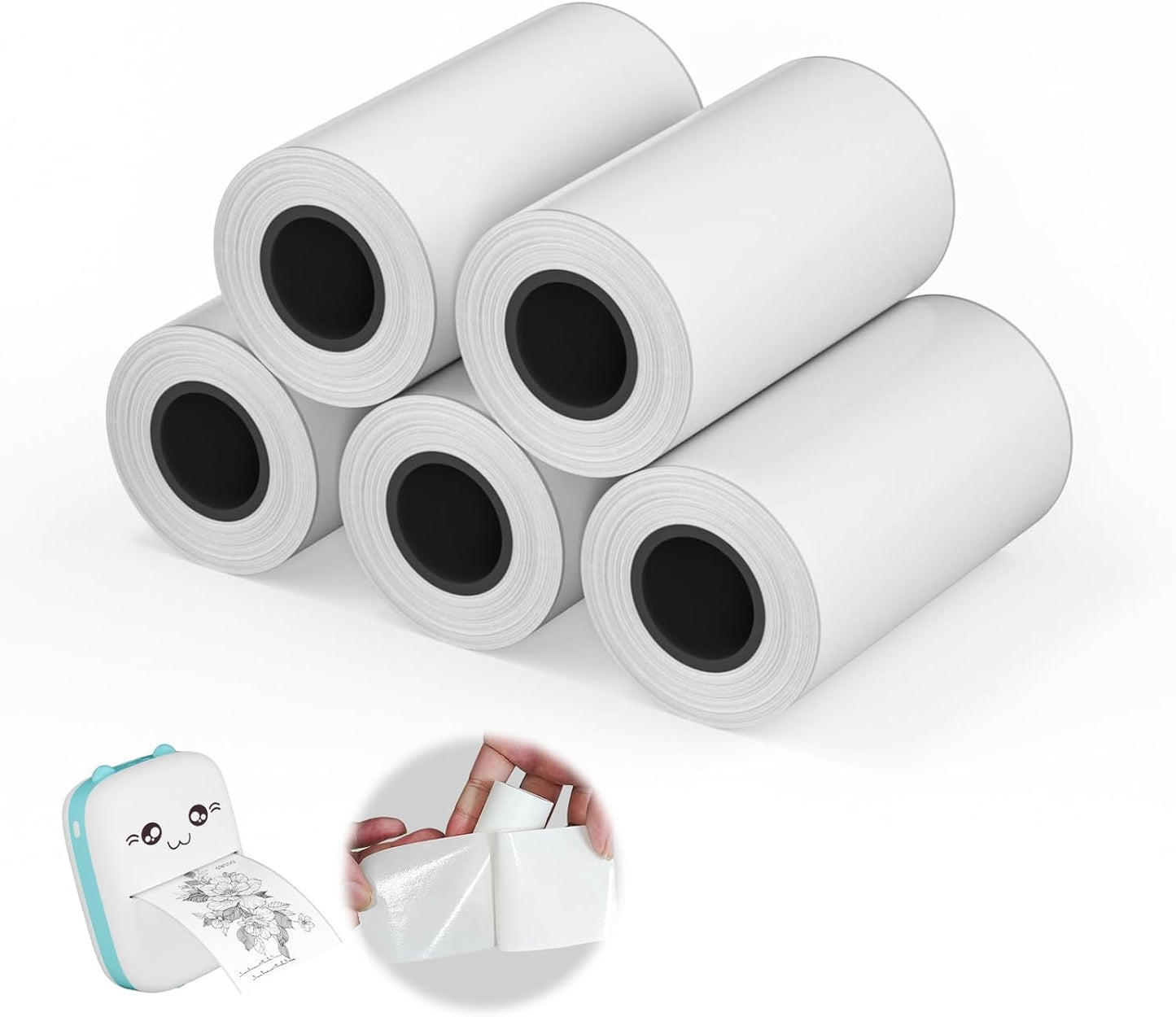 Rollo de Papel Térmico para Cámara Polaroid – Sin Tinta, Alta Definición y Ecológico