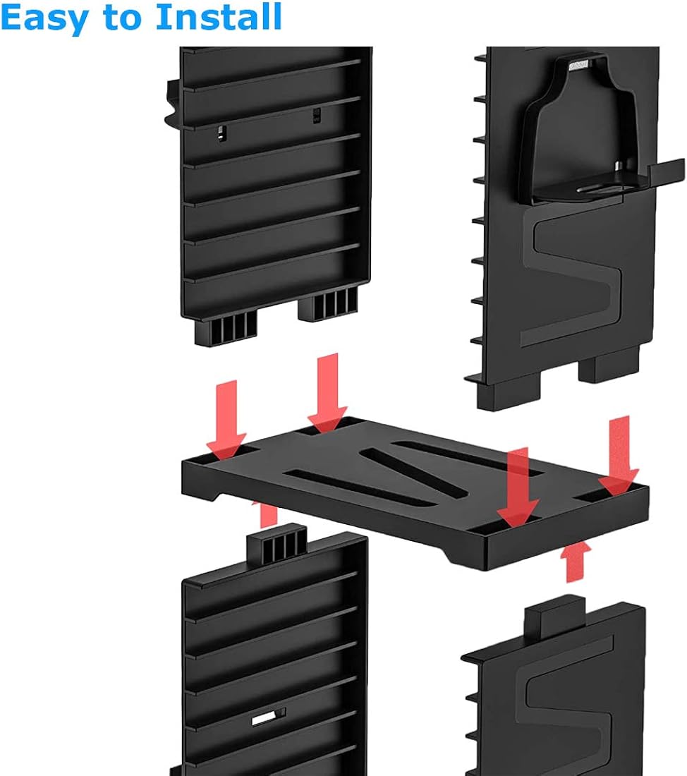 Organizador para CDs (juegos) y soporte para control / mandos