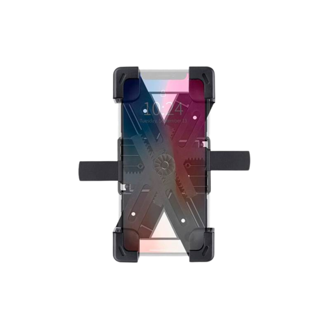Soporte Metálico para Celular en Moto – Instalación en Espejo Retrovisor (Lado Izquierdo)