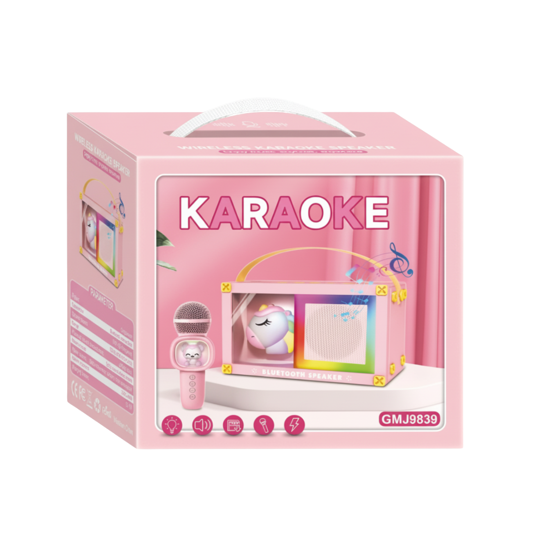 Karaoke Infantil - Vista lateral y diseño | INOTEK Colombia