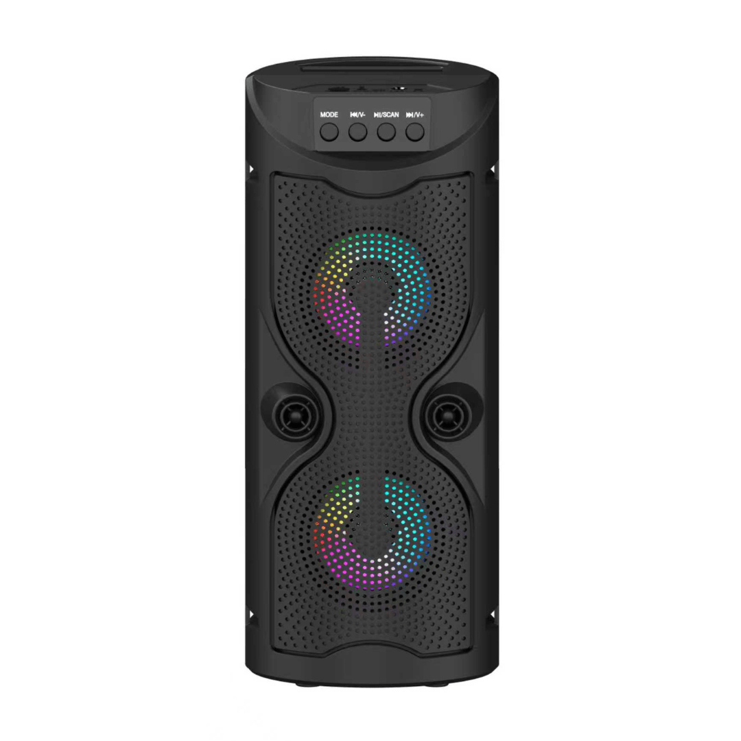 Parlante Bluetooth Multifunción "8906" | Karaoke, Radio FM y Luces RGB