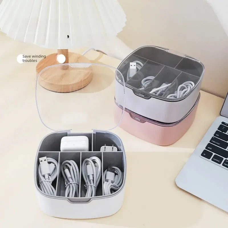 Organizador de cables compacto
