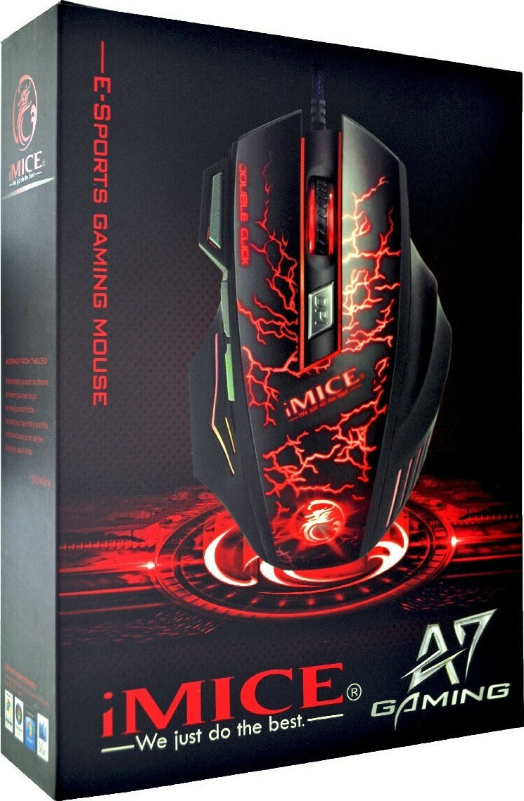 Mouse X7 con 7 Botones y DPI Ajustable | Precisión y Versatilidad