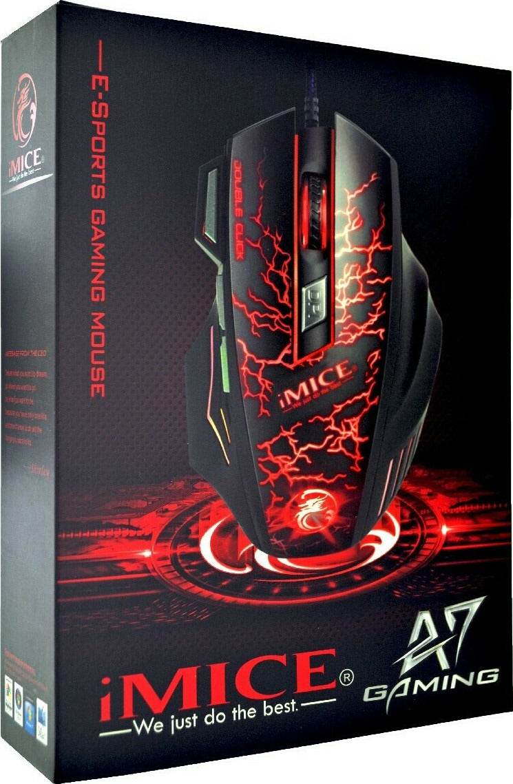 Mouse X7 con 7 Botones y DPI Ajustable | Precisión y Versatilidad - INOTEK s.a.s