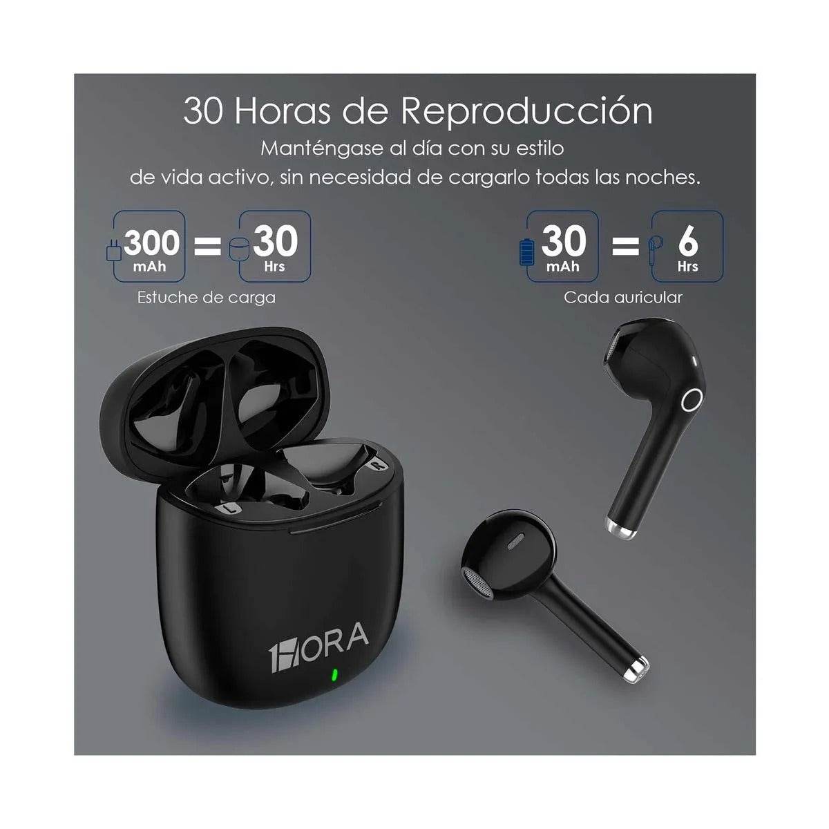 Audífonos Inalámbricos 1hora Auriculares Bluetooth Aut201 - INOTEK s.a.s