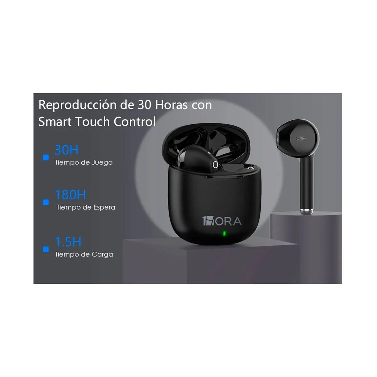 Audífonos Inalámbricos 1hora Auriculares Bluetooth Aut201