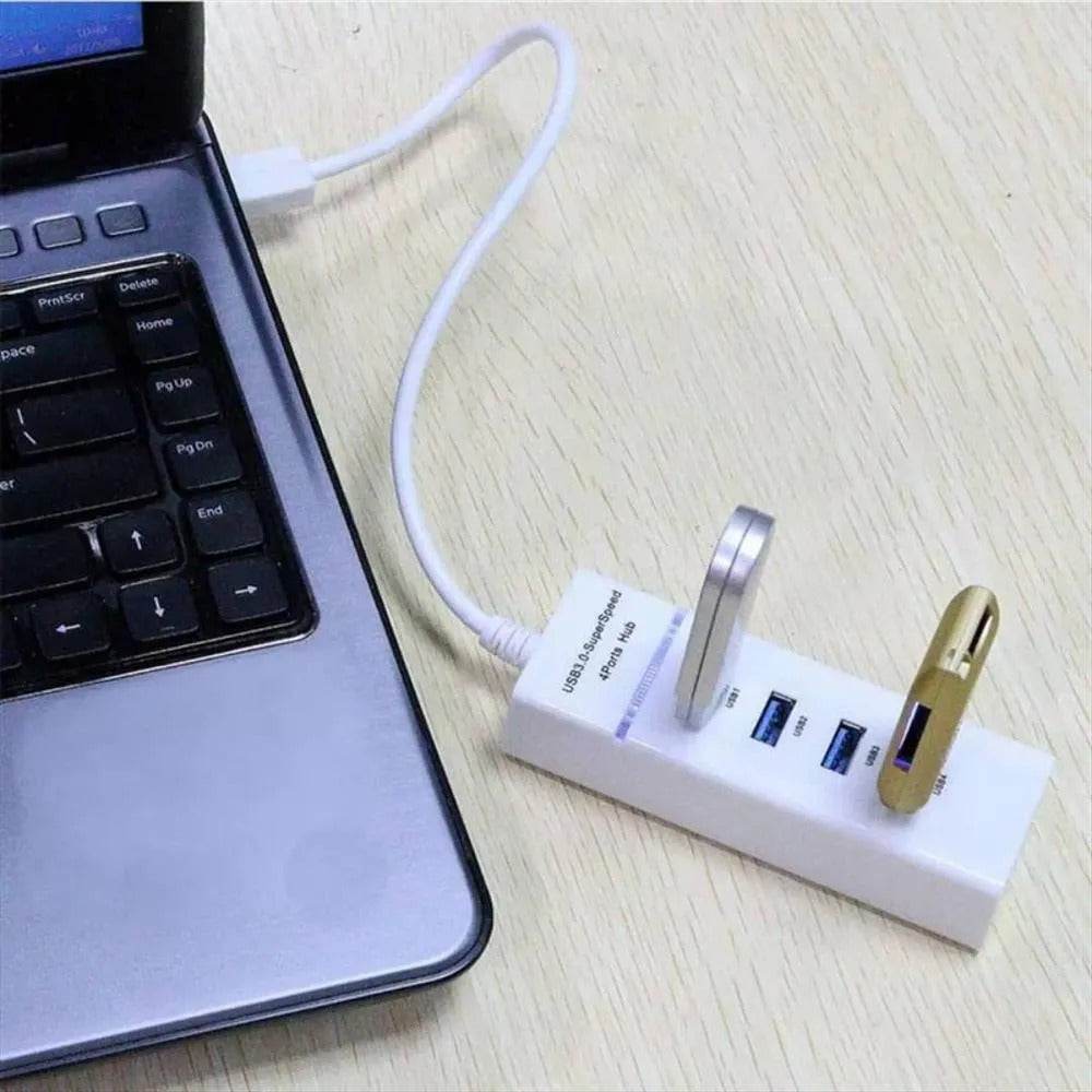 HUB USB 4 Puertos 3.0 BC-14 | Conecta Más, Transfiere Rápido - INOTEK s.a.s