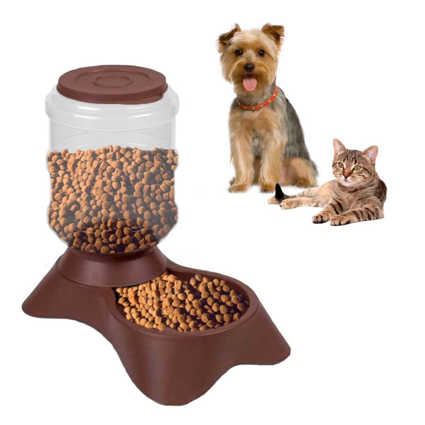 Plato tazón comedero para mascotas de 3.8 litros - INOTEK s.a.s
