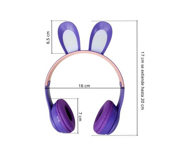 Diadema Inalámbrica B12 | Plegables con Micrófono, Larga Duración y Controles Integrados