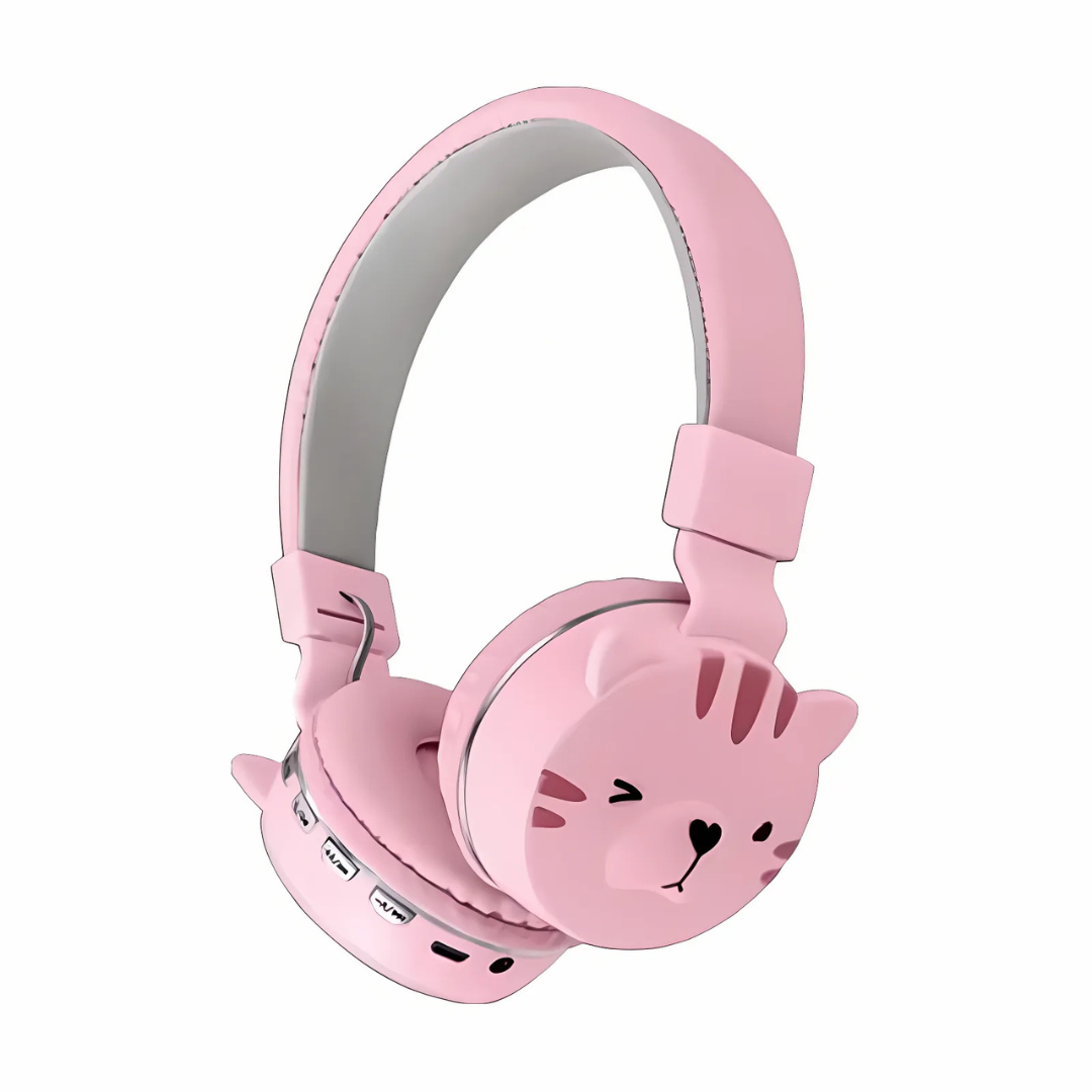 Diadema Inalámbrica B17BT – Diseño animado, Comodidad y Sonido Potente