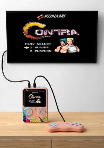 Mini Consola Retro G5 – 500 Juegos Clásicos en tu Bolsillo