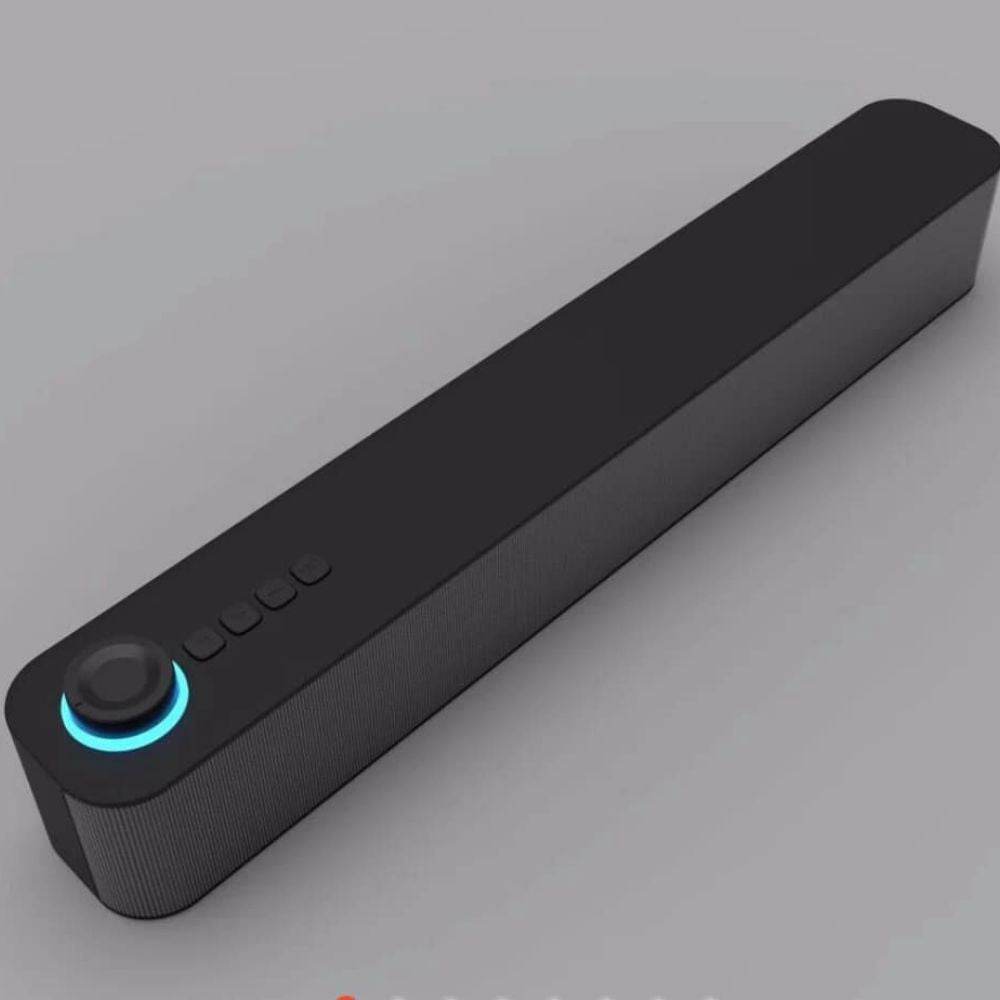 Barra de Sonido Bluetooth C08 | Potente Audio 10W - USB/SD/AUX/FM - Compacta 40cm - INOTEK s.a.s