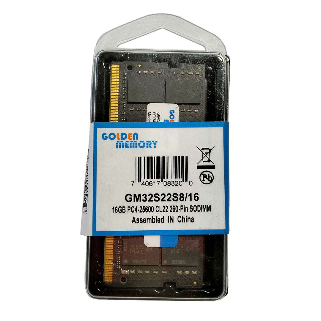 Memoria RAM 16GB DDR4 3200 MHz - Laptops