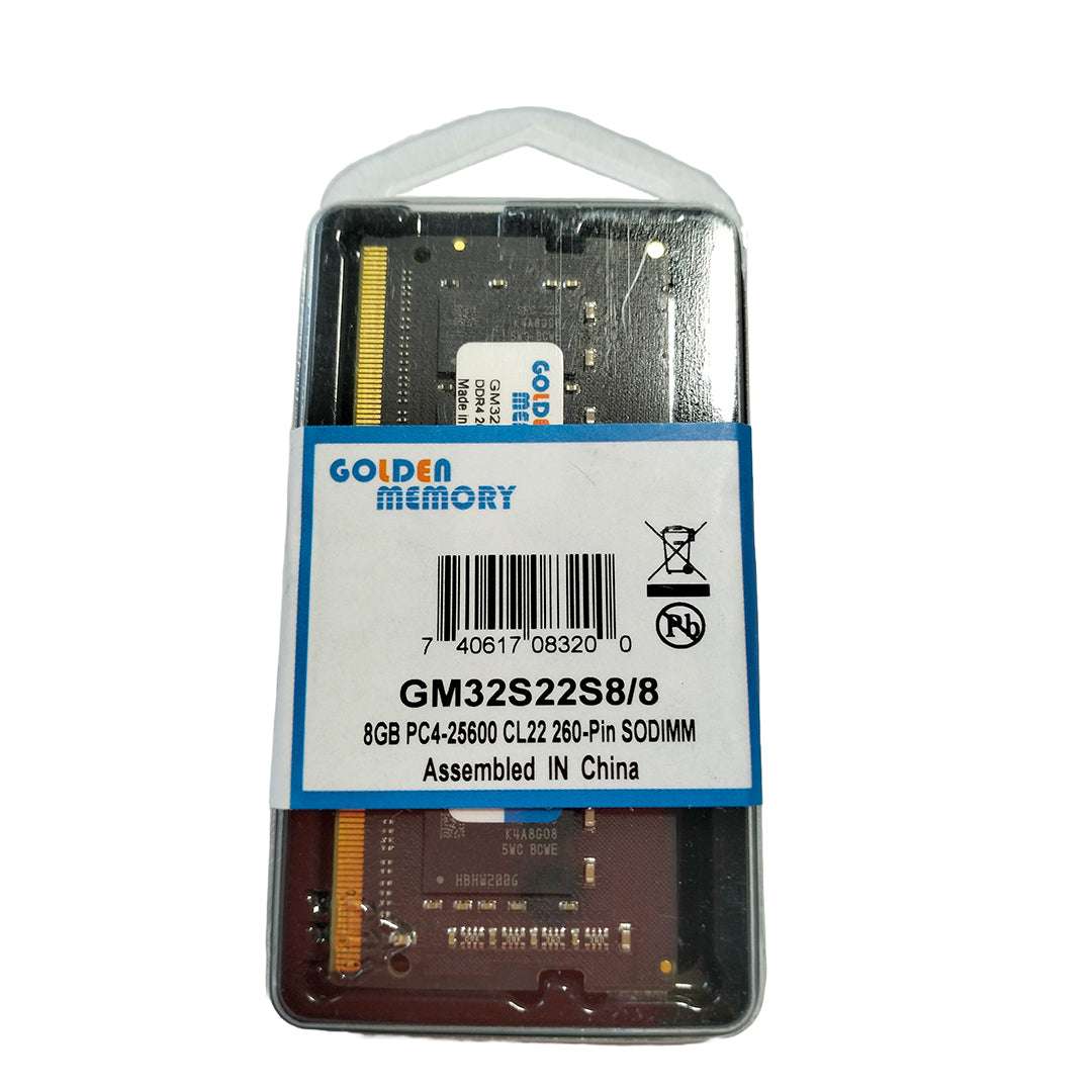 Memoria RAM 8GB DDR4 3200 Mhz - Laptops