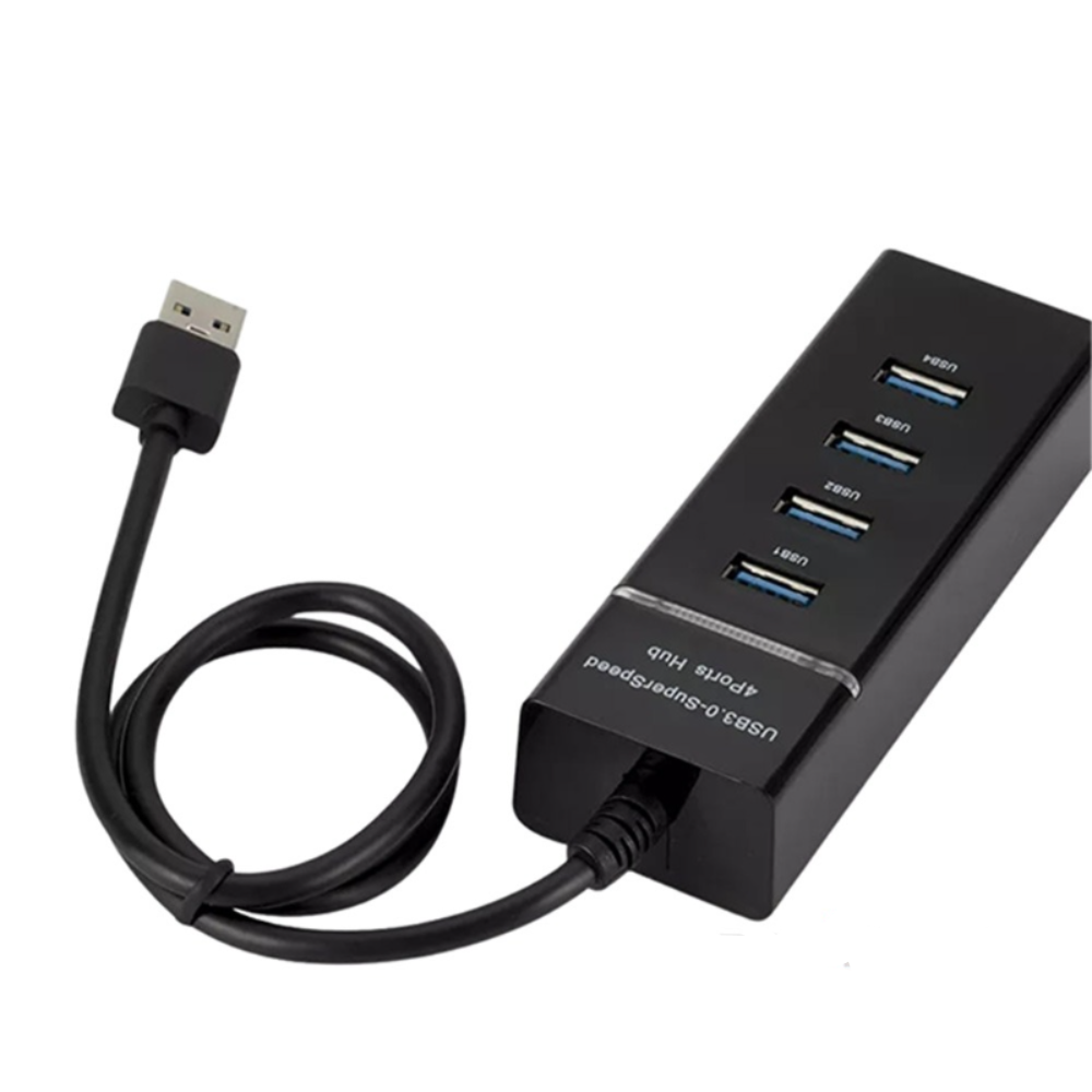 HUB USB 4 Puertos 3.0 BC-14 | Conecta Más, Transfiere Rápido