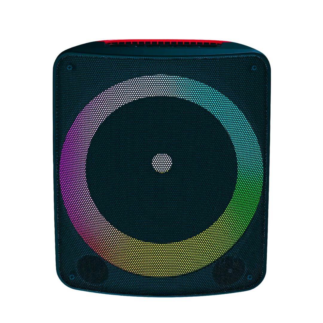 Parlante S3 Bluetooth 10W | Bocina 8" - USB/SD/FM/AUX + Entrada Micrófono - Perfecto para karaoke