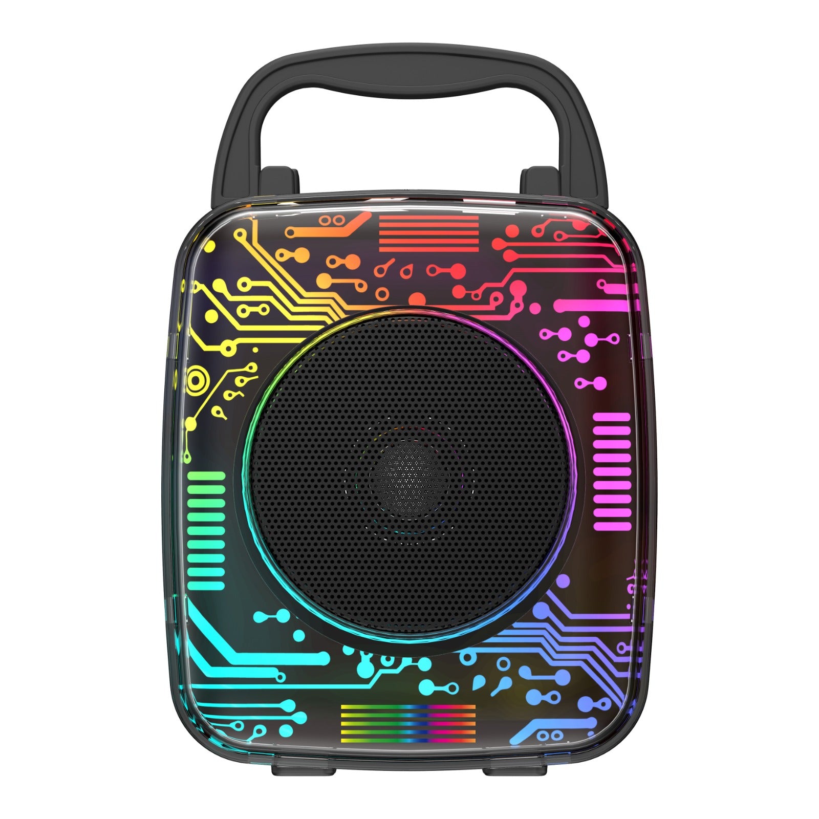 Parlante Portátil K101 Bluetooth 5.0 | 5W de Potencia, MicroSD/USB + Soporte para Celular