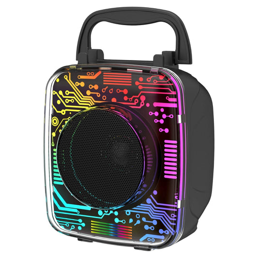 Parlante Portátil K101 Bluetooth 5.0 | 5W de Potencia, MicroSD/USB + Soporte para Celular - INOTEK s.a.s