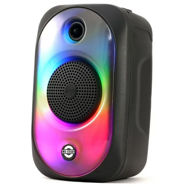 Parlante Portátil MS-1755BT | 10W, Altavoz 4”, Luz LED y Bluetooth 5.0