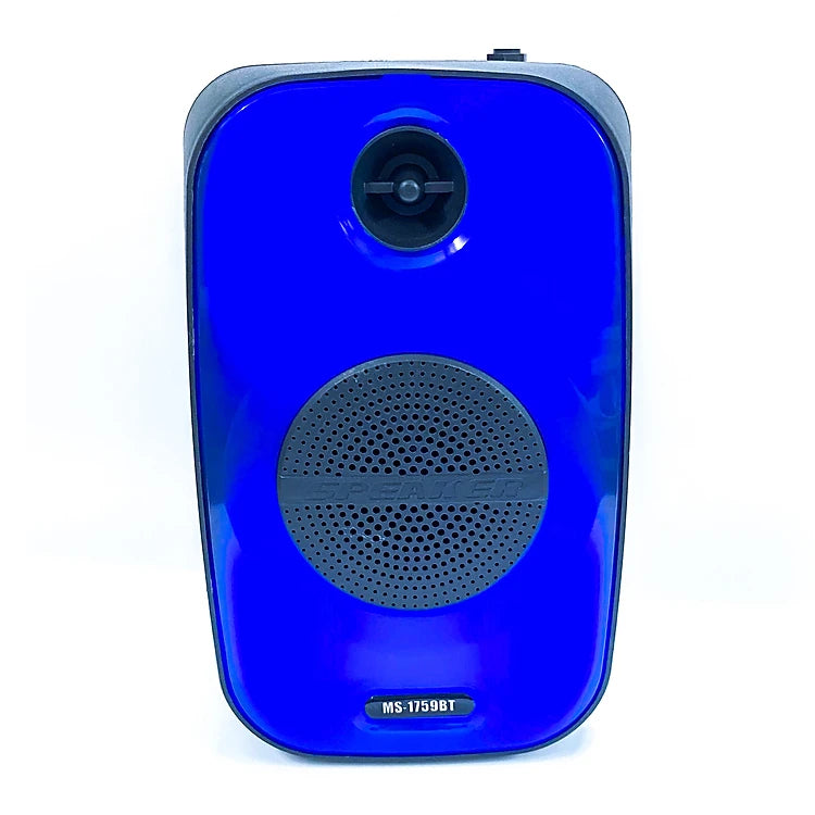 Parlante Portátil MS-1759BT | 20W, Ecualizador, Entrada MIC y Luces LED