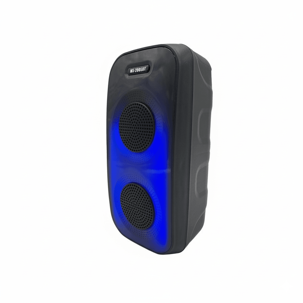 Parlante Bluetooth Portátil MS-2605BT – Sonido Potente 8W, Luces y Conectividad Completa - INOTEK s.a.s