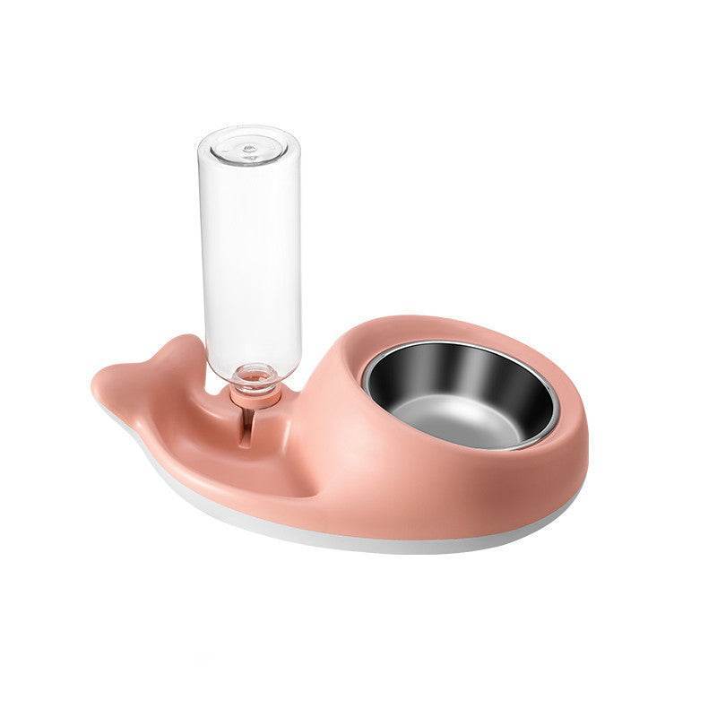 Plato tazón mascotas dispensador de agua - Bebedero cola de pez - INOTEK s.a.s