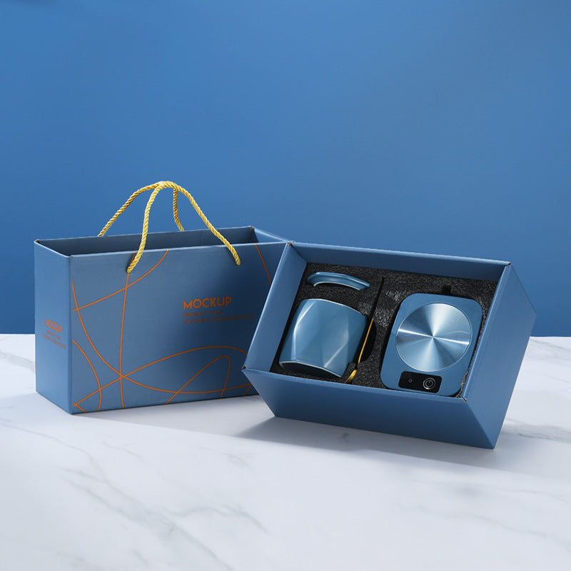 Kit calentador con taza y cuchara incluida