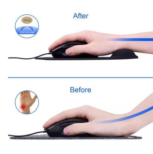 Mouse Pad YT-X8 con Reposa Muñeca | Comodidad y Precisión