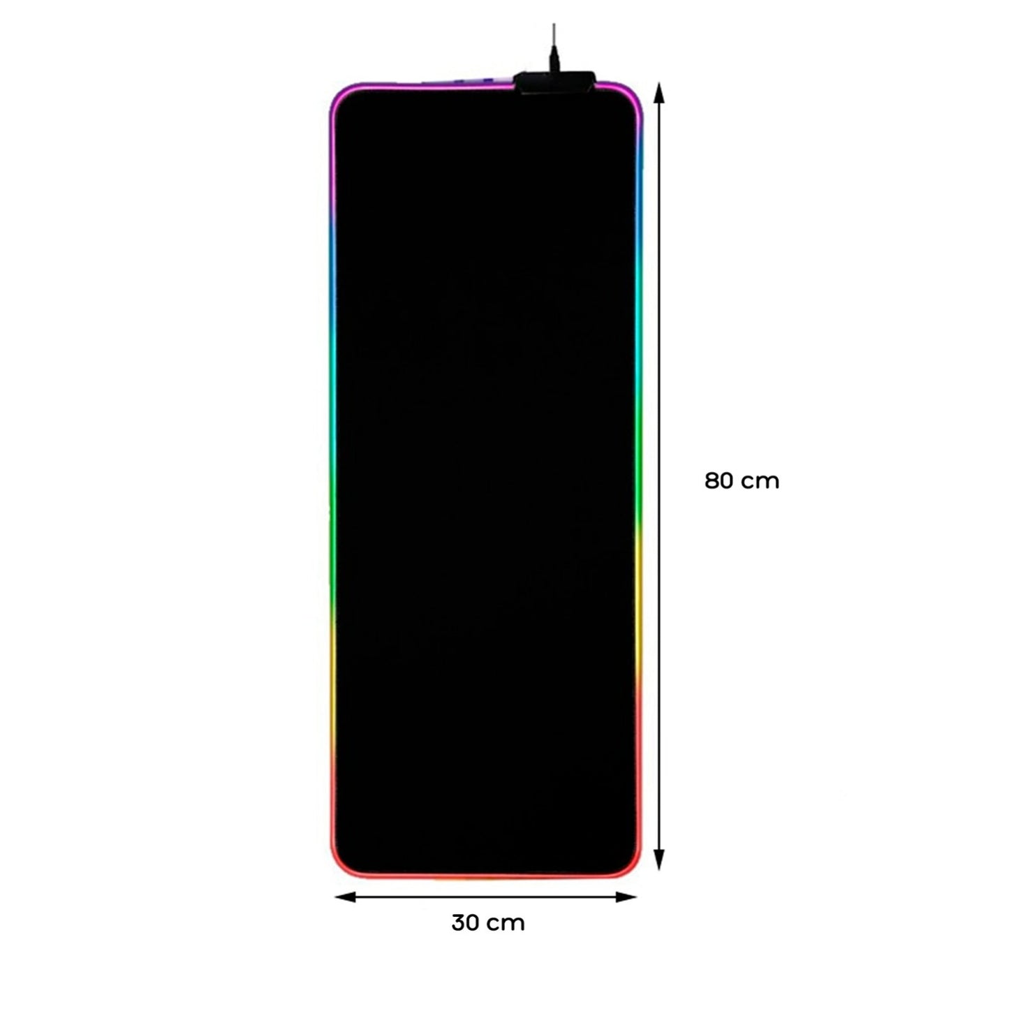 Mouse Pad PD-33 RGB | Iluminación Personalizable para Gaming y Oficina