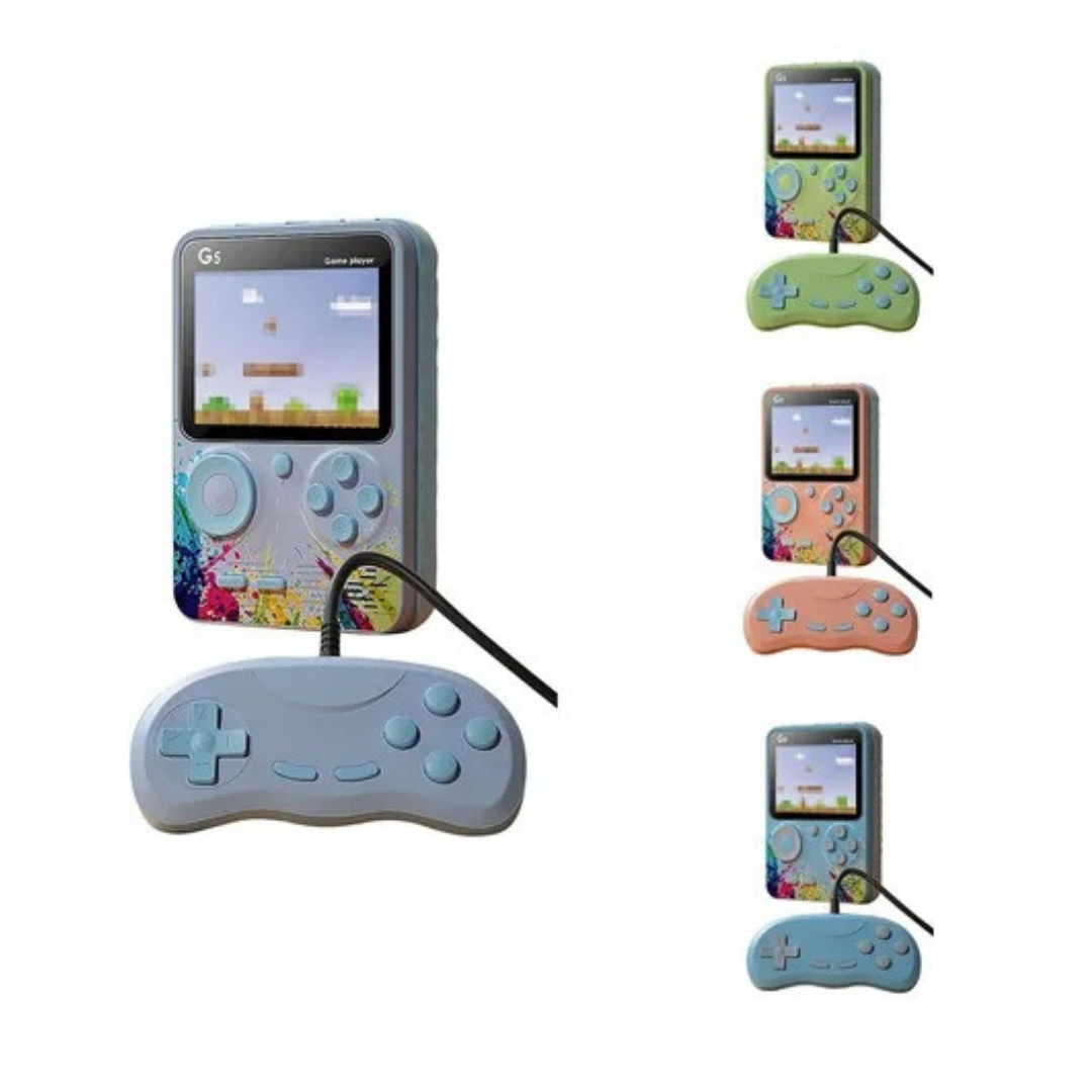 Mini Consola Retro G5 – 500 Juegos Clásicos en tu Bolsillo