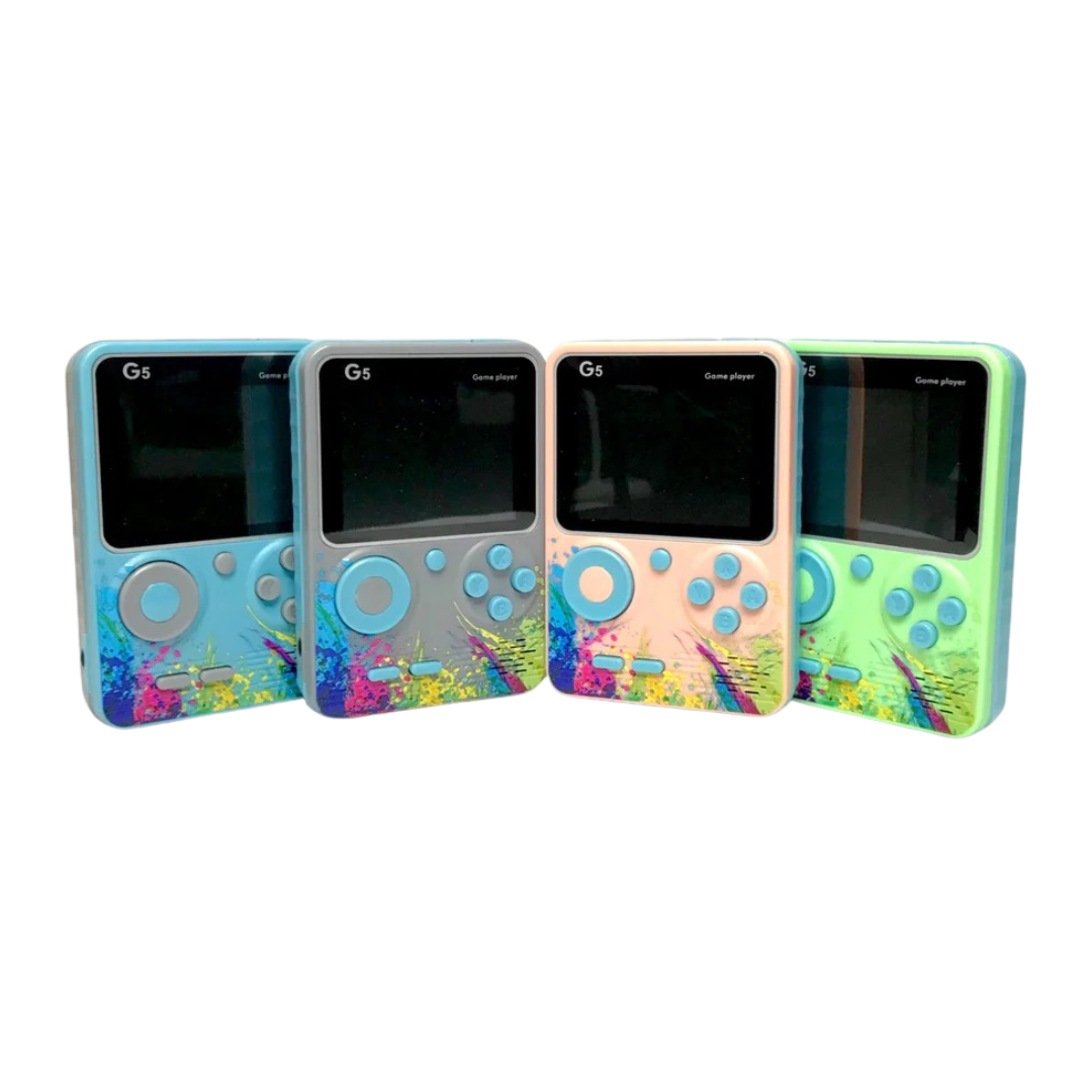Mini Consola Retro G5 – 500 Juegos Clásicos en tu Bolsillo