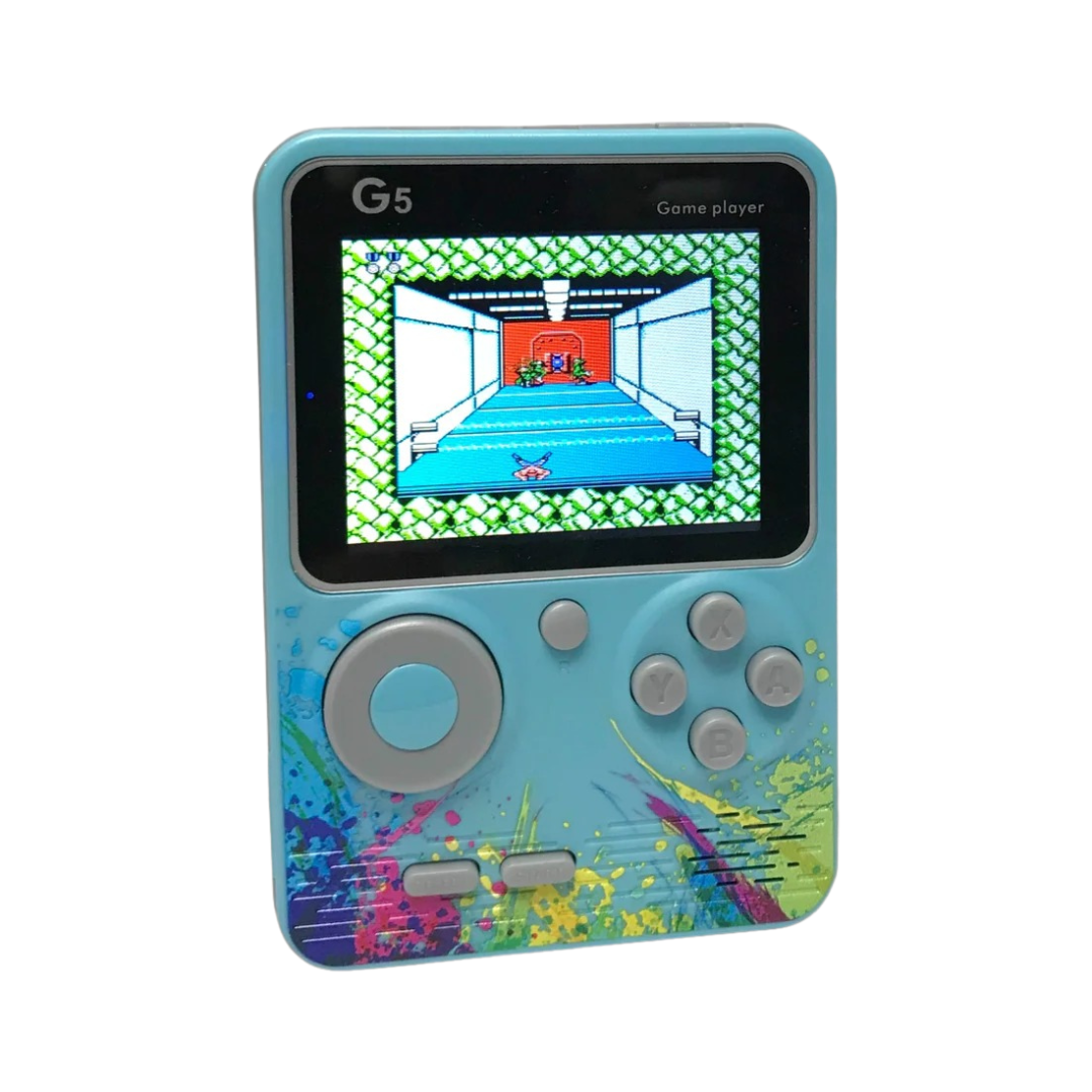 Mini Consola Retro G5 – 500 Juegos Clásicos en tu Bolsillo
