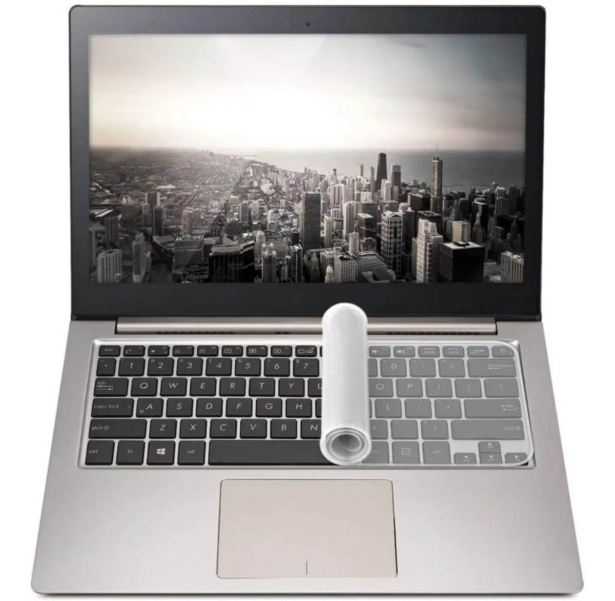 Protector de Teclado para Portátil 14”–15” | Silicona Transparente, Flexible y Resistente - INOTEK s.a.s