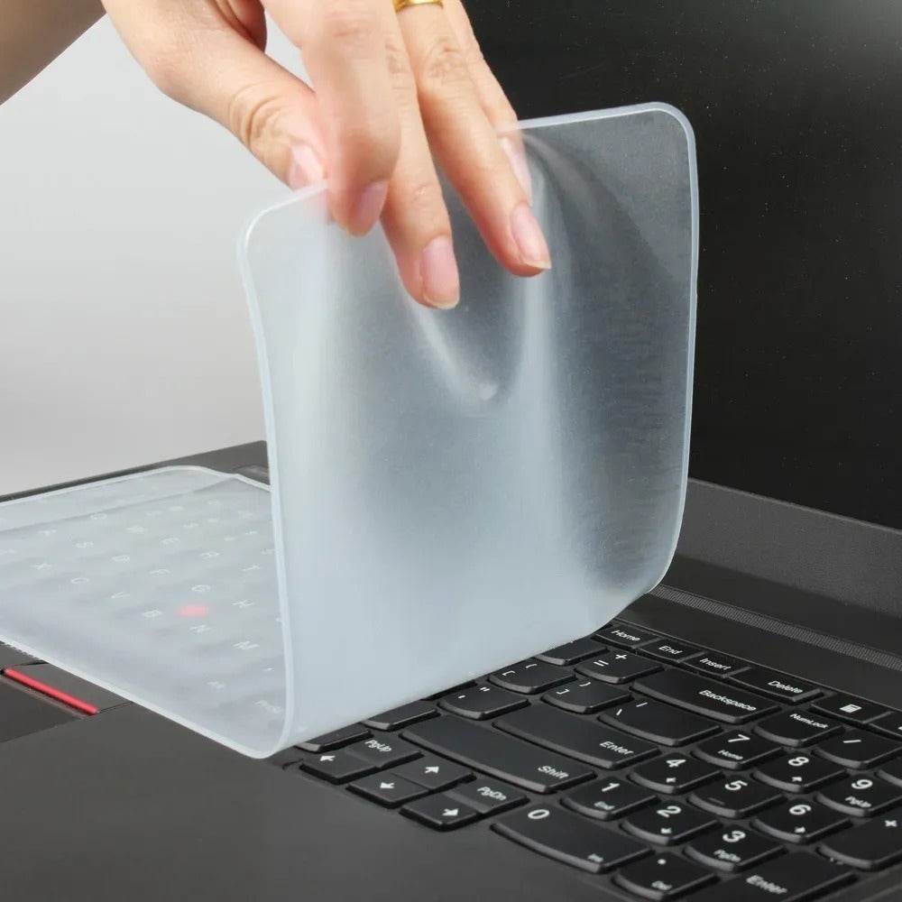 Protector de Teclado para Portátil 14”–15” | Silicona Transparente, Flexible y Resistente - INOTEK s.a.s