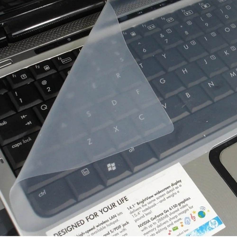 Protector de Teclado para Portátil 14”–15” | Silicona Transparente, Flexible y Resistente - INOTEK s.a.s