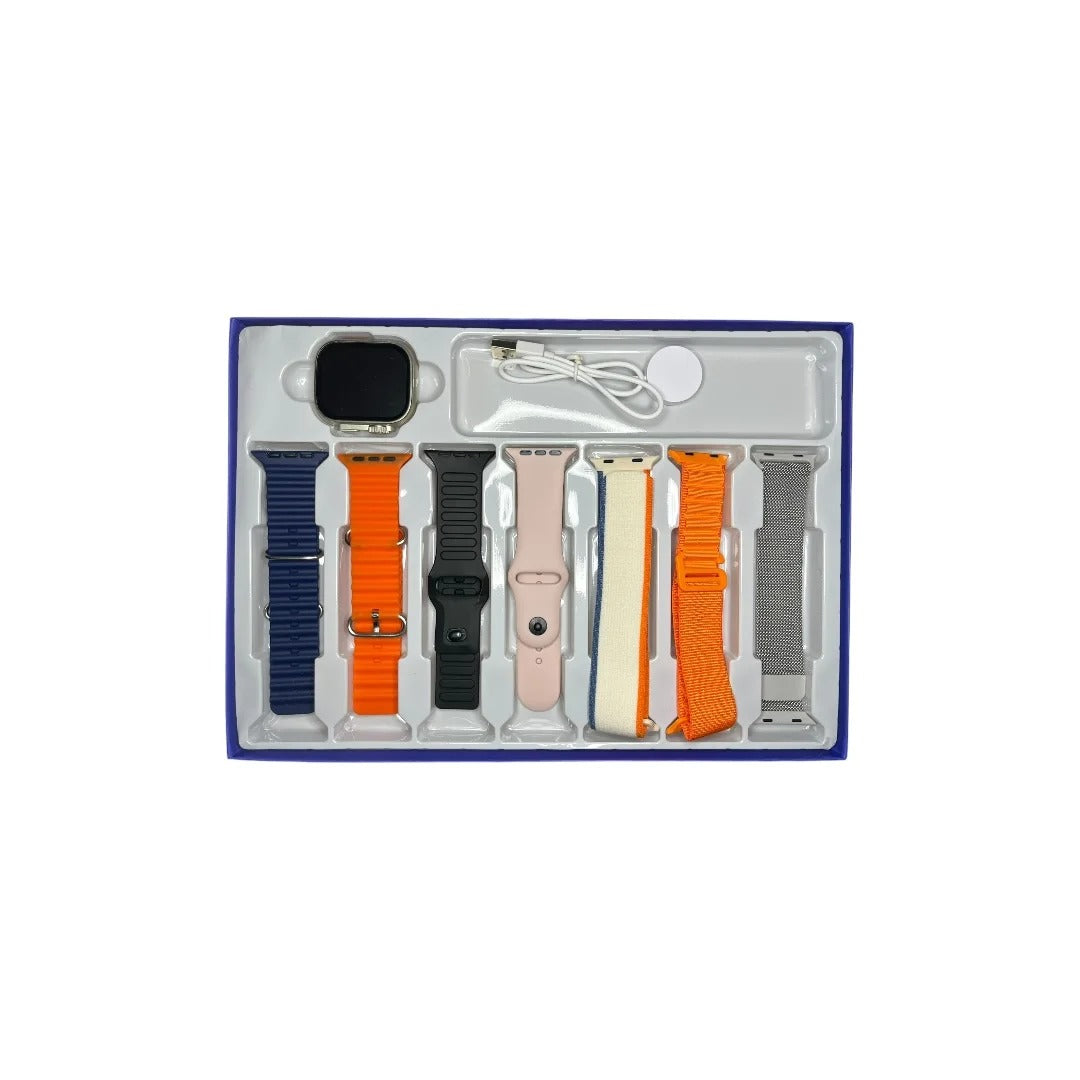 Reloj Inteligente T24 Champion | GPS, Llamadas Bluetooth, Pantalla 2.09” HD y 7 Correas
