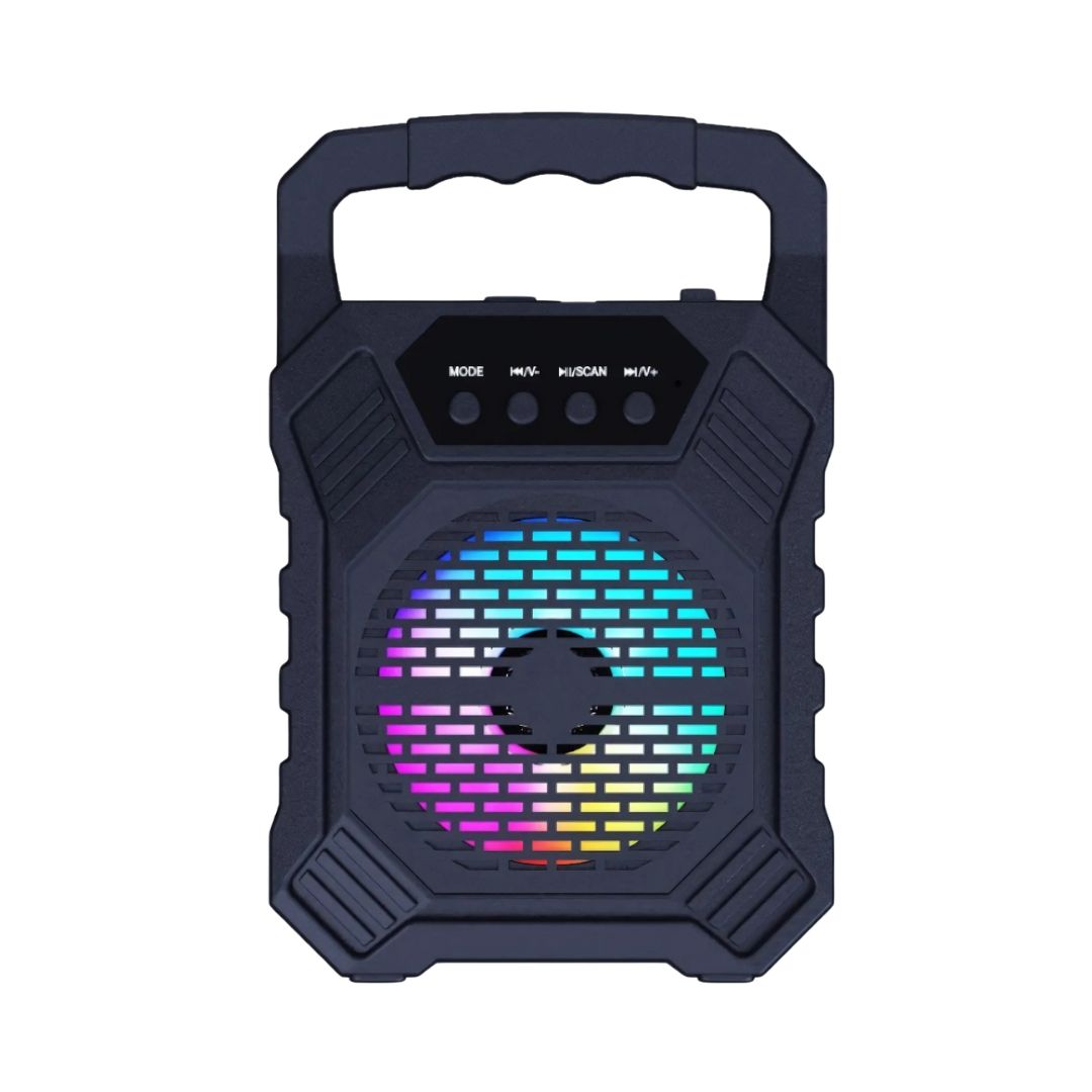 Parlante RS-317 | Multiconectividad (Bluetooth/USB/SD/FM), Compacto | Ideal para Viajes y Exteriores