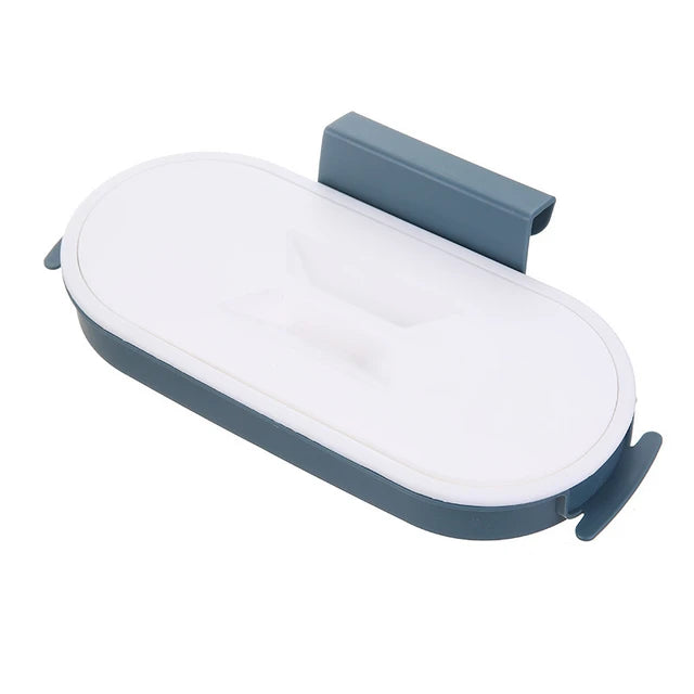 Soporte colgante para basura