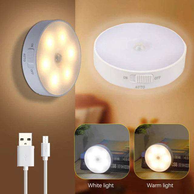 Mini lámpara luz led automática con sensor de movimiento - INOTEK s.a.s