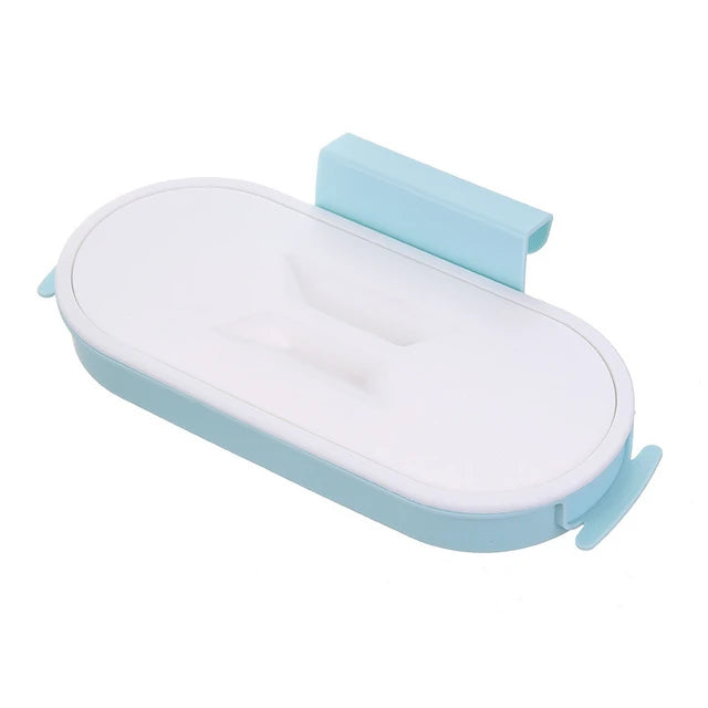 Soporte colgante para basura