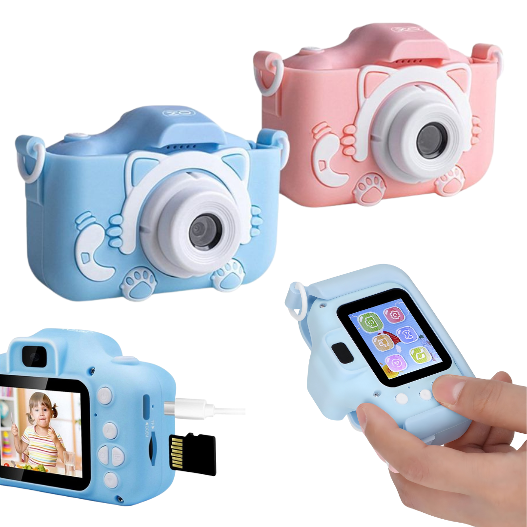 Mini Cámara Digital Infantil SQ-XJ01 | ¡La primera cámara para grandes aventuras!