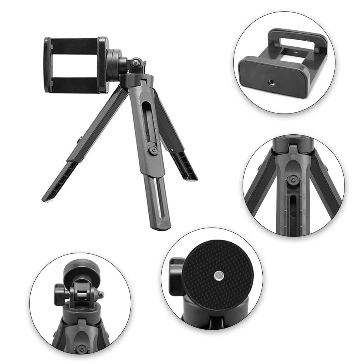 Soporte XZ | Soporte Extensible para Celular y Cámara