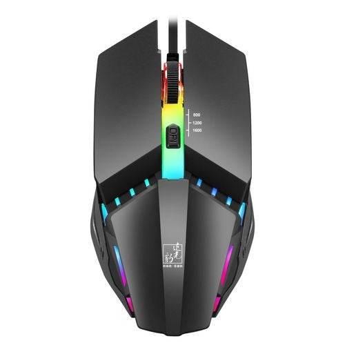 Mouse Gamer X3 Ergonómico con DPI Ajustable | Comodidad y Precisión para Todo Tipo de Uso - INOTEK s.a.s