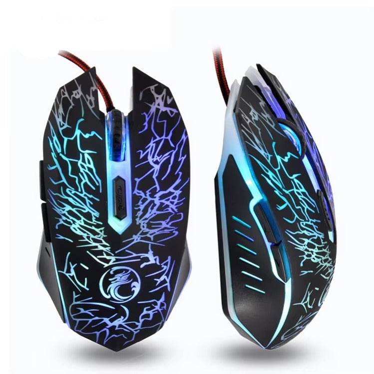 Mouse X5 Ergonómico con 6 Botones y DPI Ajustable | Precisión y Comodidad - INOTEK s.a.s