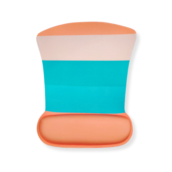 Pad Mouse Ergonómico con Soporte para Muñeca – Diseño Floral Elegante | YT-X10